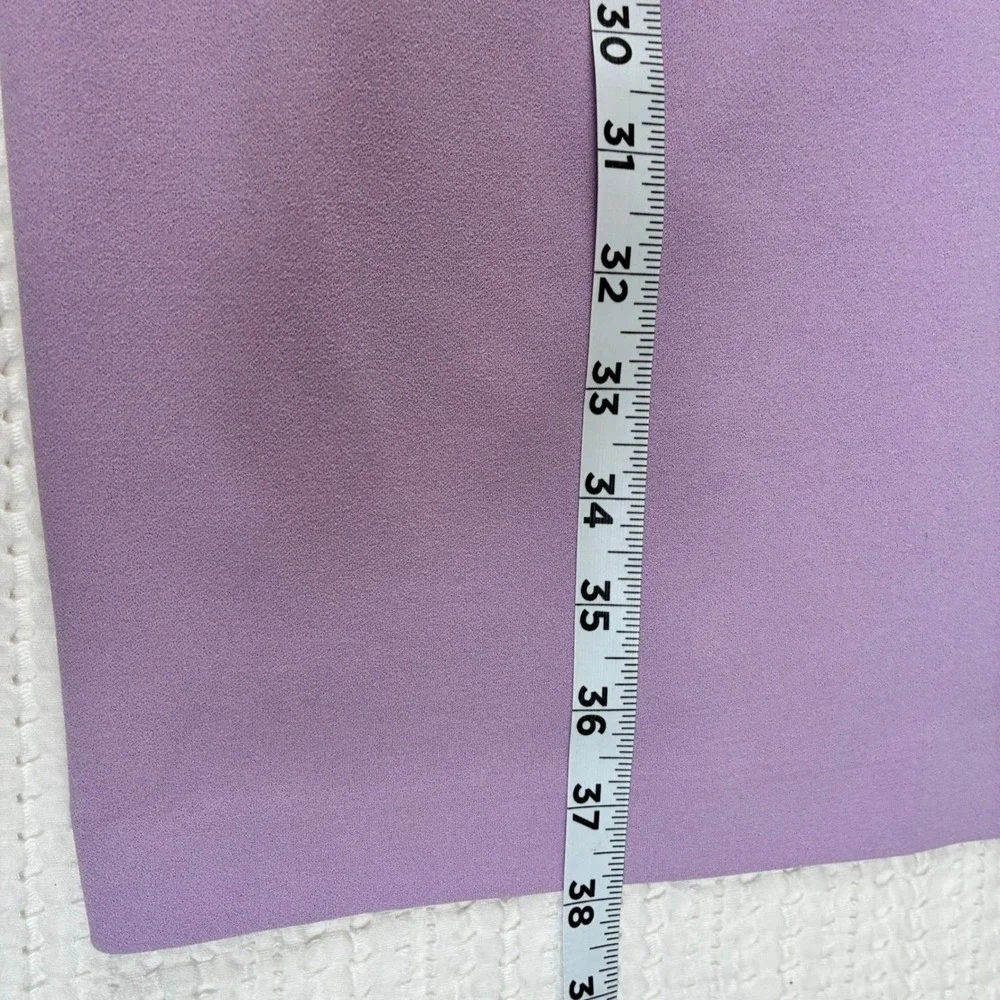 NWT Belle Badgley Mischka Dress Sheath Lilac Lavender Kentucky Derby Women 12 - Picture 12 of 12
